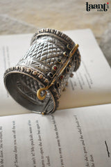 Original Afghani Geometric Carved Handcuff