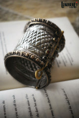 Original Afghani Geometric Carved Handcuff