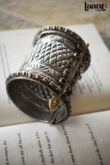 Original Afghani Geometric Carved Handcuff
